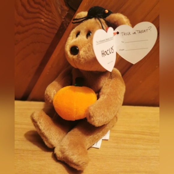 Ty Halloweenie “Hocus” Teenie Beanie Baby - Picture 3 of 4